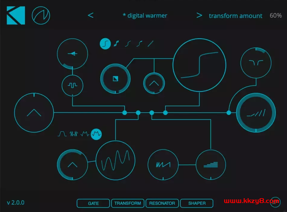 K-Devices Shaper 2 v2.0.0 VST VST3 AAX AU RETAiL WiN macOS-KK音频资源网