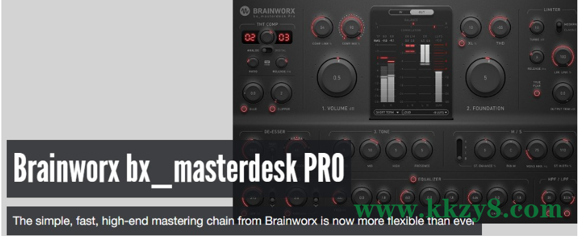 母带制作 – Plugin Alliance Brainworx bx masterdesk PRO v1.0.0 WIN-KK音频资源网