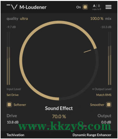动态范围增强器 – Techivation M-Loudener v1.1.0 WiN-KK音频资源网