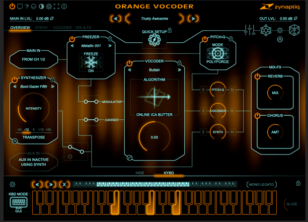 声码器 – Zynaptiq ORANGE VOCODER v4.0.1 WIN-KK音频资源网