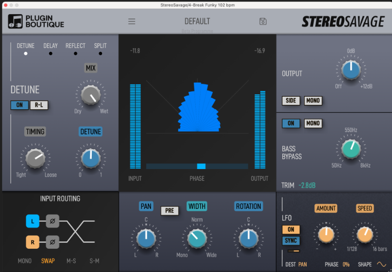 立体声处理 – Credland Audio StereoSavage v2.0.1 WIN/v2.0.0 MAC-KK音频资源网