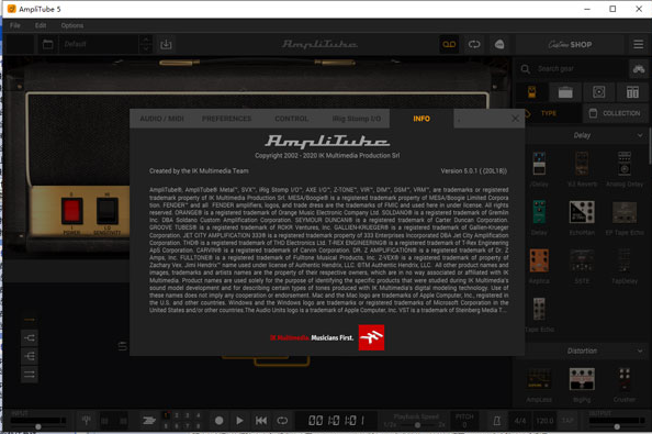 IK Multimedia AmpliTube 5.7.0 WIN-KK音频资源网