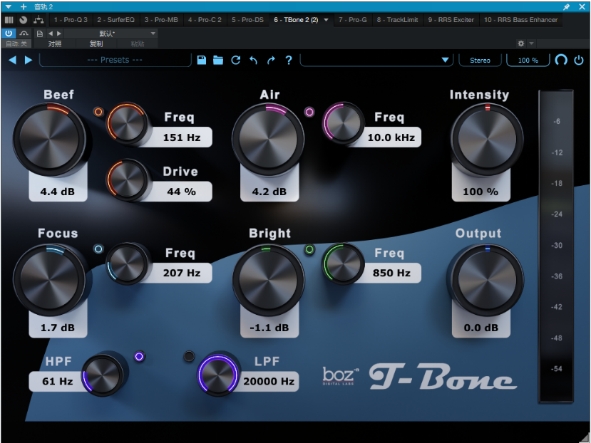 均衡器 Boz.Digital.Labs.T-Bone.v2.0.12.Incl.Keygen-R2R-KK音频资源网