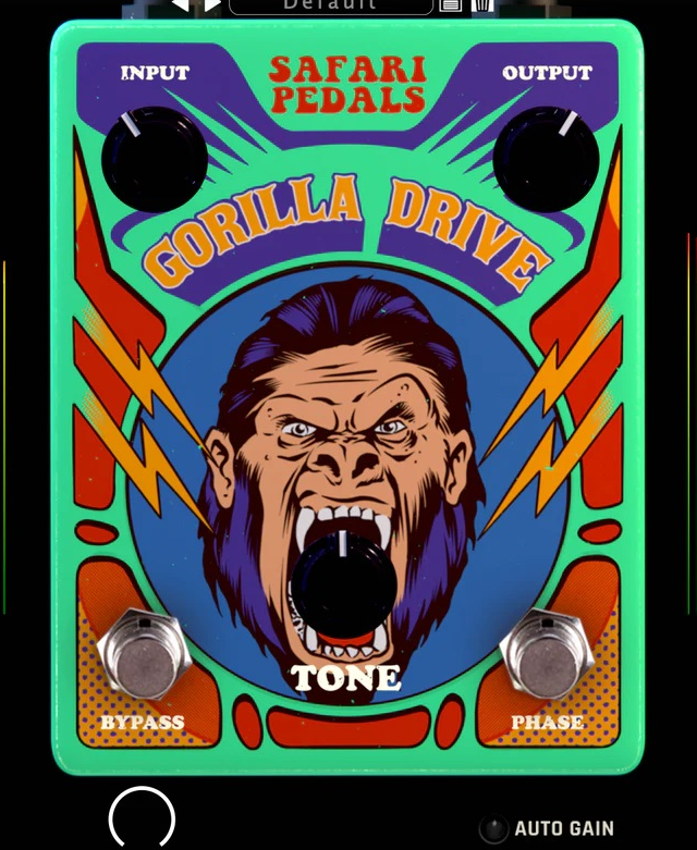 大猩猩过载 – Safari Pedals Gorilla Drive – Warm analog saturation in a plugin 1.0.23 WIN-KK音频资源网