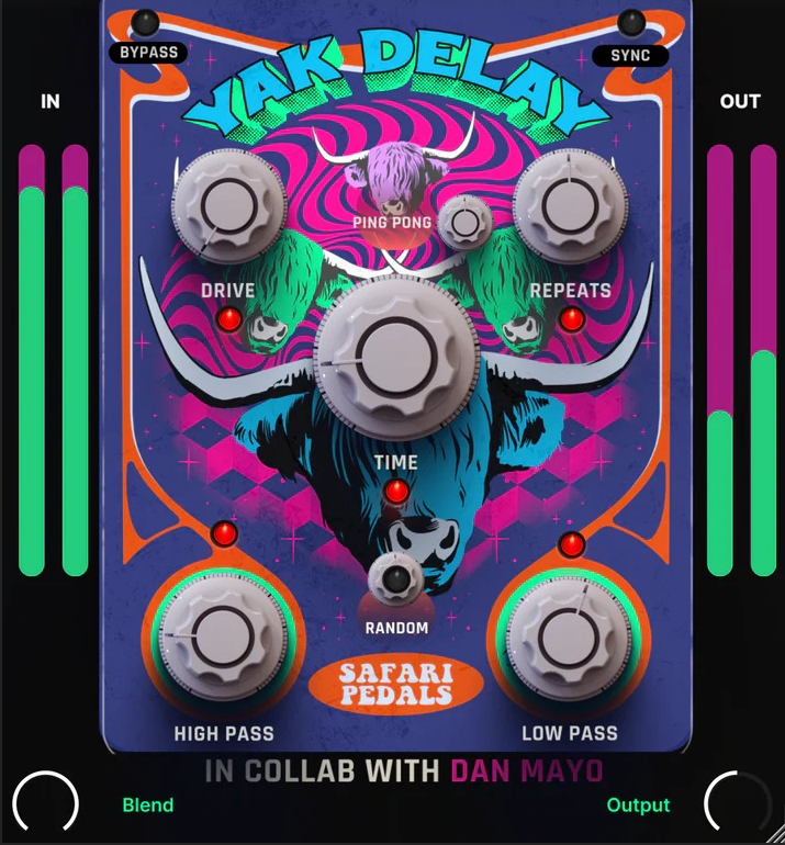 狂野延迟 – Safari Pedals – Yak Delay Wild delay wDan Mayo 1.3.54 WIN-KK音频资源网