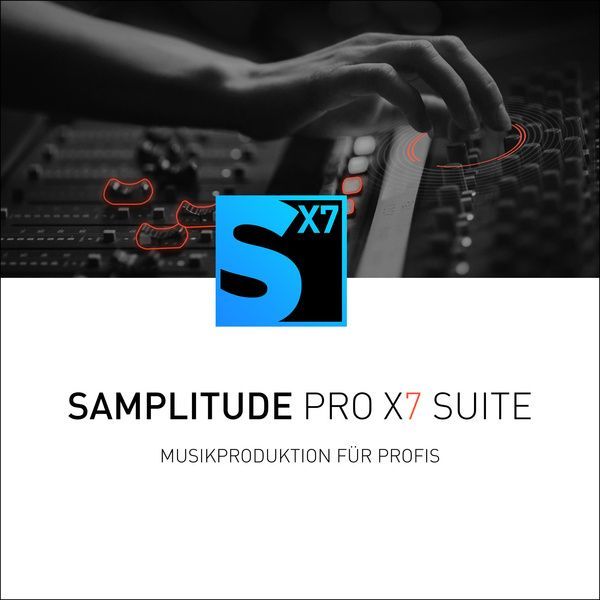 老牌音乐制作软件！MAGIX Samplitude Pro X7 Suite 18.1.1.22392 WIN版