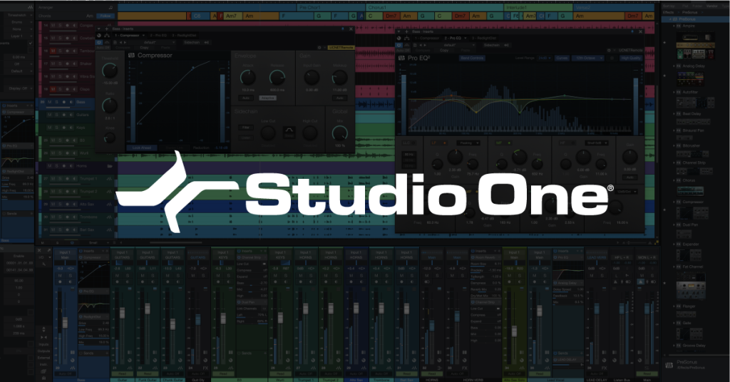 PreSonus Studio One 6 Professional v6.1.2 U2B MAC版