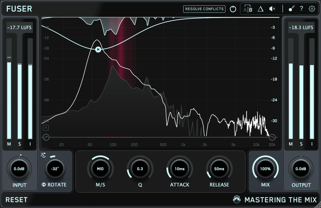 智能母带效果器！Mastering The Mix FUSER v1.0.0 WIN版