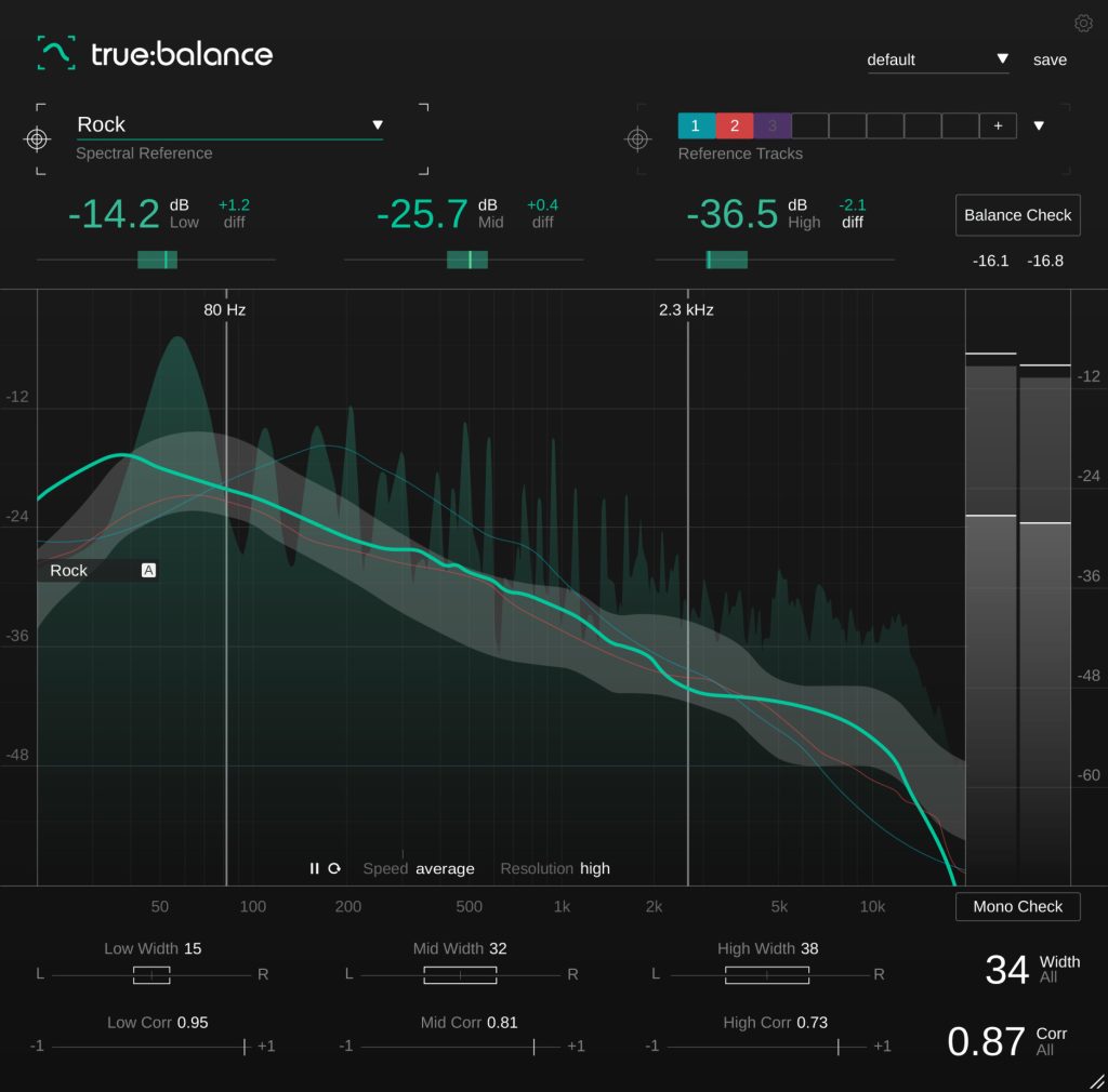 频谱分析插件！Sonible Truebalance v1.0.3 WIN&MAC