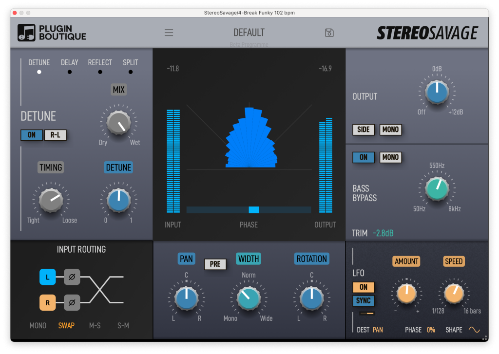 专业立体声效果器！Credland Audio StereoSavage v2.0.1 WIN版