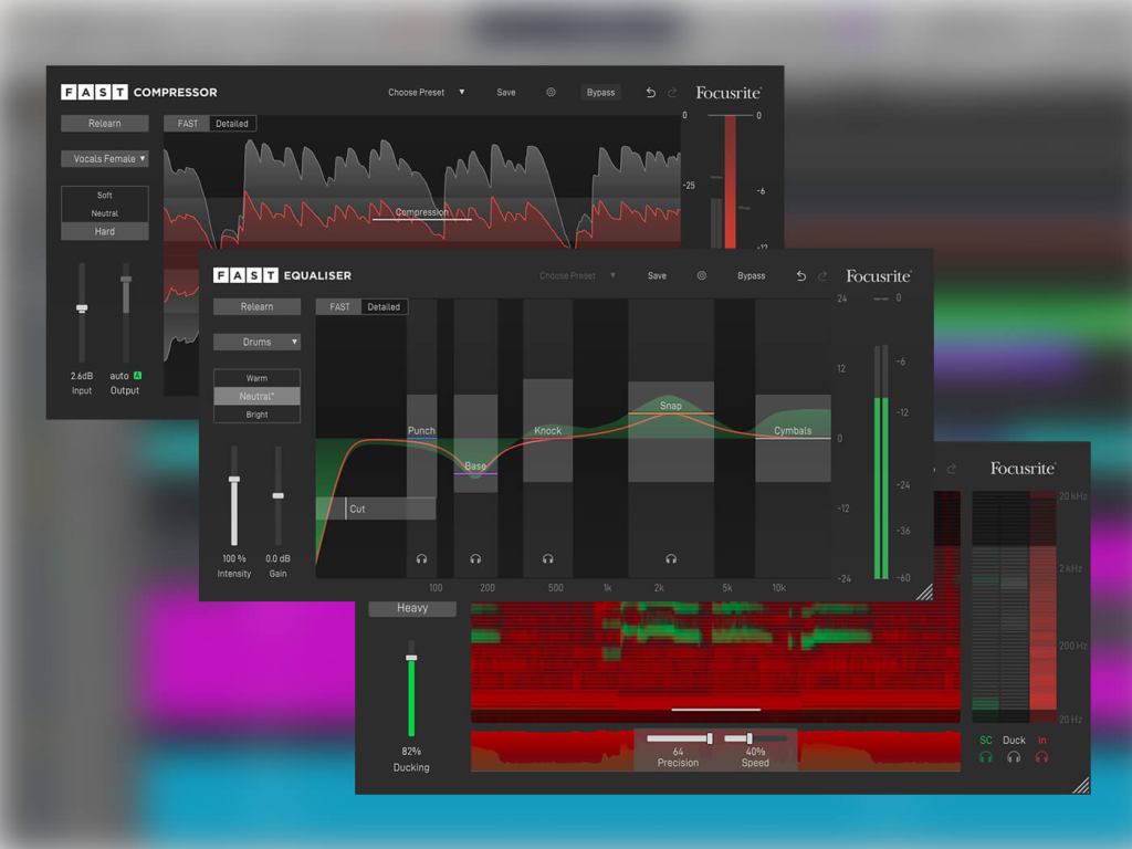 Focusrite混音插件合集！Focusrite FAST Bundle v2023.07 WIN版