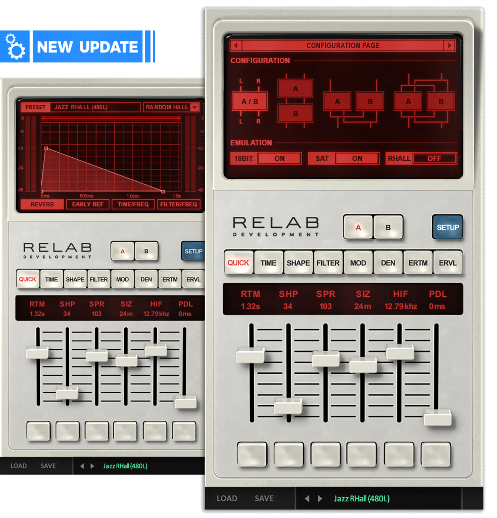 专业混响插件 ReLab LX480 Complete v3.1.4 WiN版