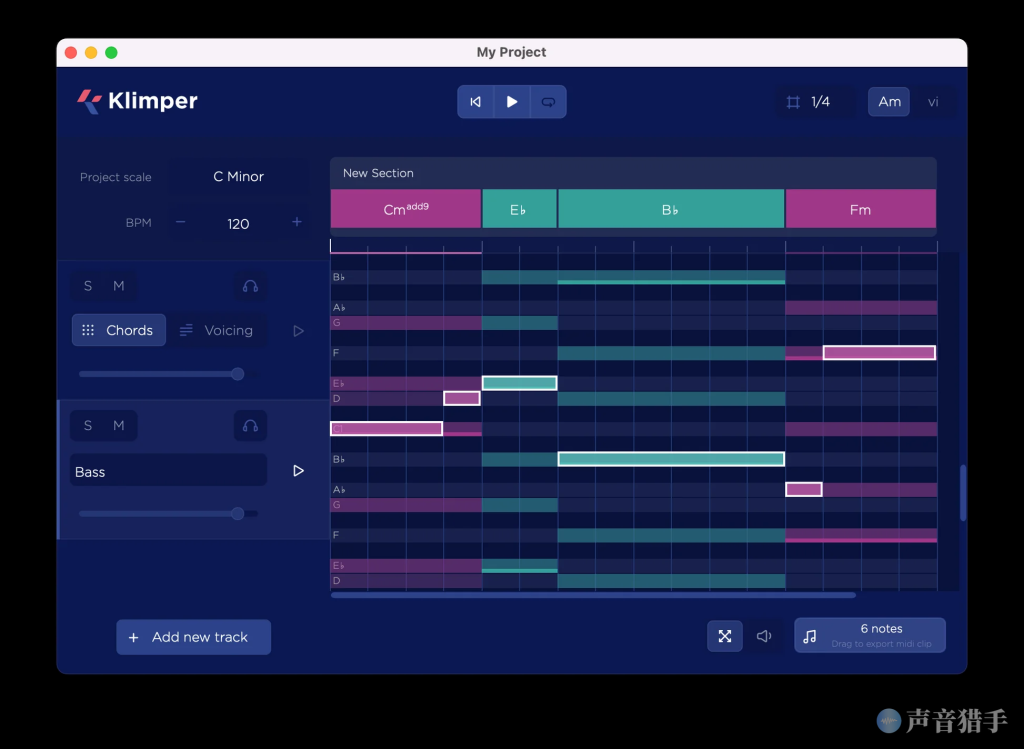 智能和弦旋律工具！Polydigm Klimper v2.1.0 WiN版