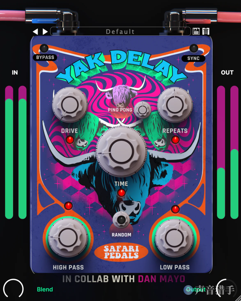 延迟小怪兽！Safari Pedals Yak Delay v1.3.54 WIN&MAC