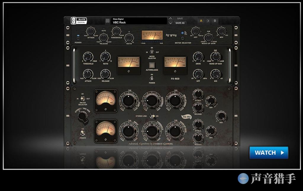 板岩母带压缩效果器！Slate Digital Virtual Bus Compressors v1.3.4 WIN版