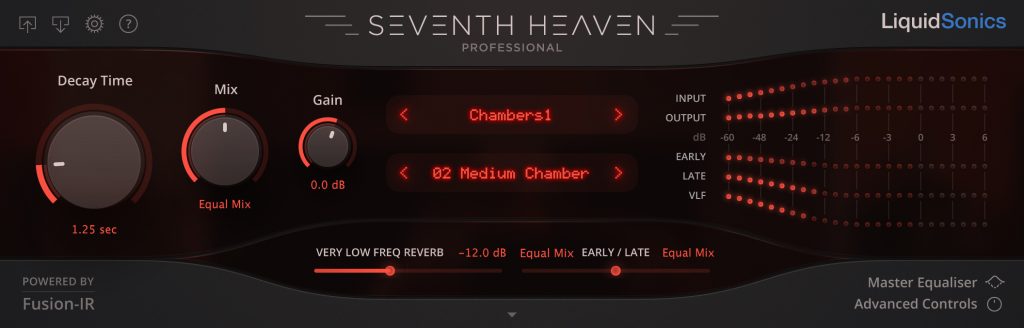 第七天堂终极混响杀器！LiquidSonics Seventh Heaven Professional v1.3.3 WIN版