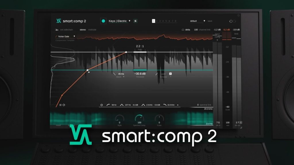 自动压缩效果器！Sonible Smartcomp 2 v1.0.1 WIN&MAC