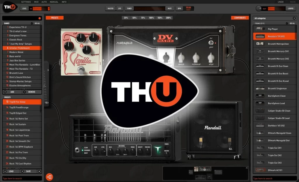 吉他放大器效果器！Overloud TH-U Premium v1.4.14 CE WIN版