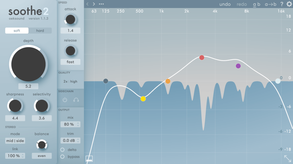 魔法EQ！Oeksound Soothe2 v.1.1.2 WIN版