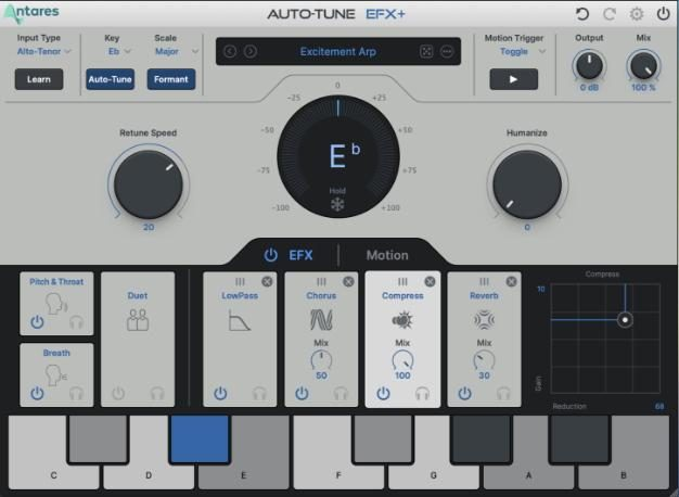 第十代强大的人声效果器插件！Antares Auto-Tune EFX+ v10.0 CE-V.R