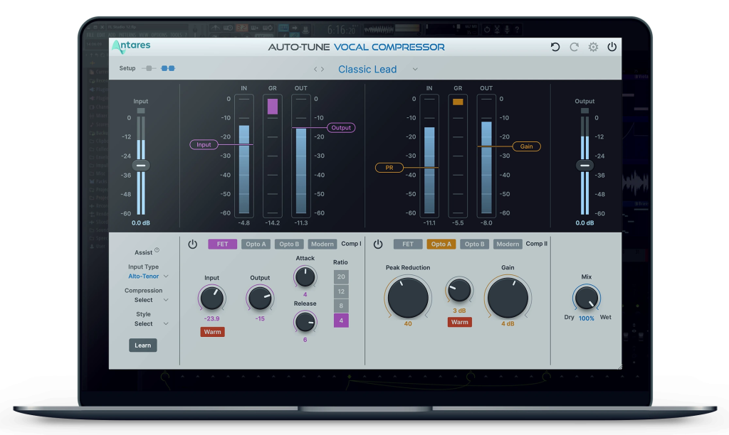 AI人声压缩效果器！Antares Auto-Tune Vocal Compressor v1.0.0 CE MacOSX-V.R