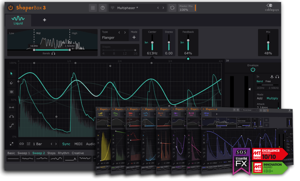 节奏灵感盒子！Cableguys ShaperBox 3 v3.1.1 WIN版