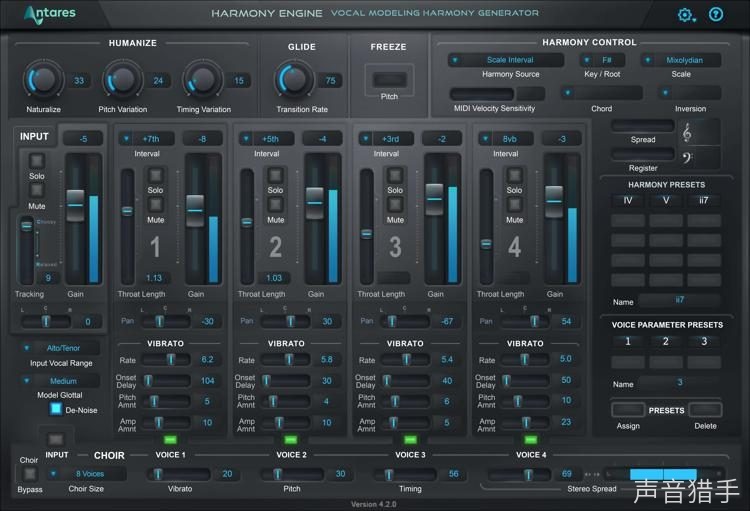 实时和声插件 Antares Harmony Engine v4.3.0 WIN