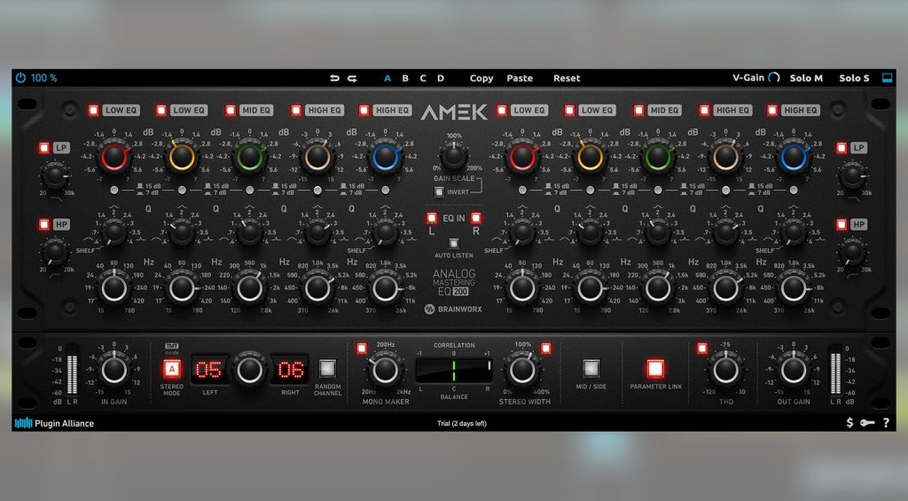 插件联盟母带压缩 Plugin Alliance AMEK Mastering Compressor v1.0.0 WIN版