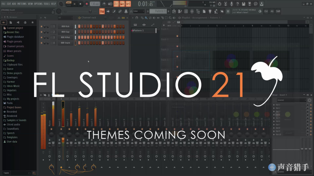 水果编曲软件21中文版！Image-Line FL Studio Producer Edition v21.0.3 Build 3517 WIN版