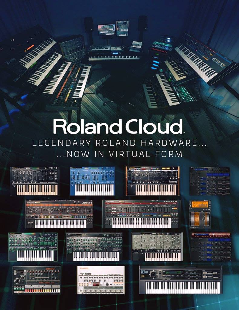 罗兰云硬件模拟合成器全家桶！Roland Cloud Synth Bundle 2023.08 WIN版