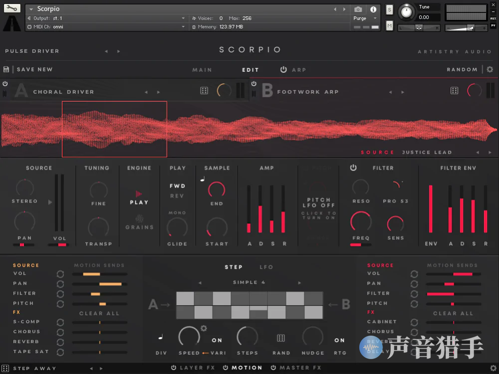 合成器循环音色库！Artistry Audio Scorpio v1.1 KONTAKT