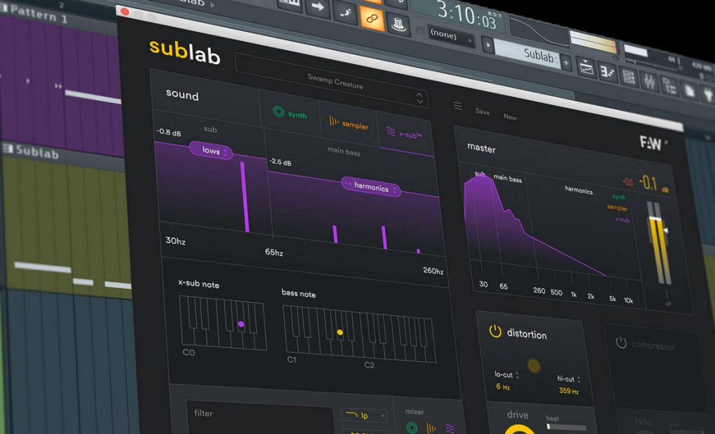 超现代低音合成器！FAW SubLab XL v1.0.0 WIN & [U2B] macOS