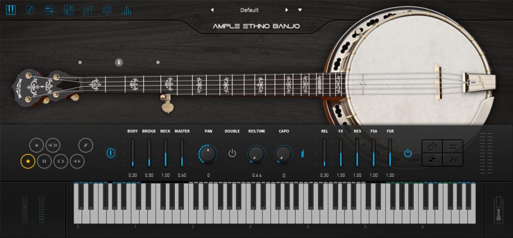 班卓琴音源！Ample Sound Ample Banjo Dering Sierra v1.5.0 WIN&MAC（音色库免安装版）