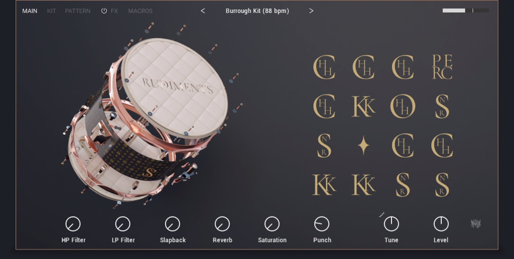 Play Series之现代Hip hop鼓组！Native Instruments Play Series Rudiments KONTAKT