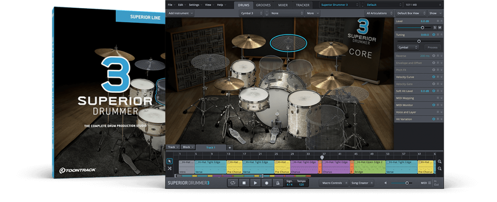 超级鼓手升级！Toontrack Superior Drummer v3.3.6 WIN&MAC