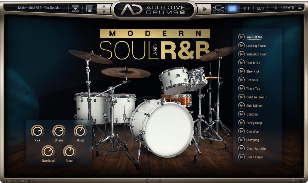 XLN Audio Addictive Drums 2 Update v2.3.2 macOS