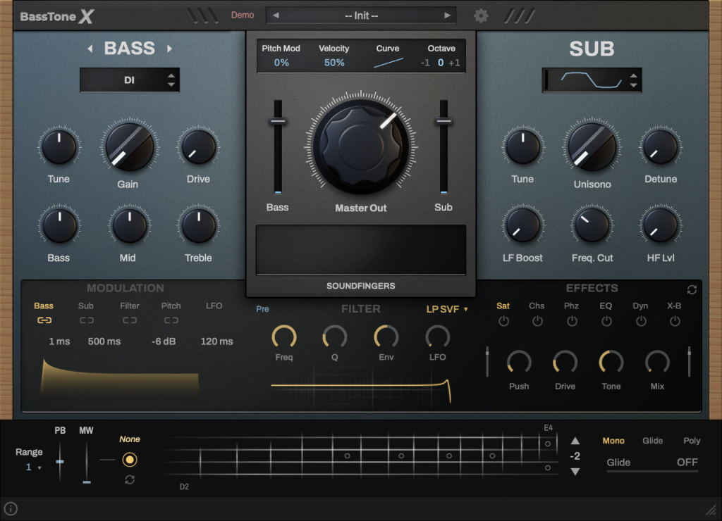 超低音合成器！SoundFingers BassTone X v1.0.0 WIN版