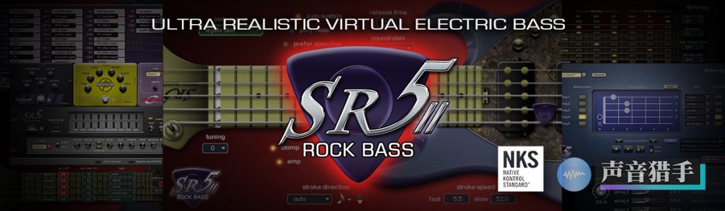 顶级摇滚贝斯音源！Prominy SR5 Rock Bass 2 v2.01 KONTAKT