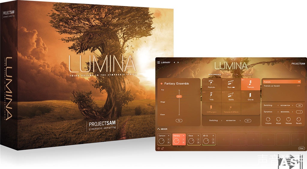 「精简音色库」ProjectSam Symphobia 3 : Lumina 2.0 KONTAKT LiTE