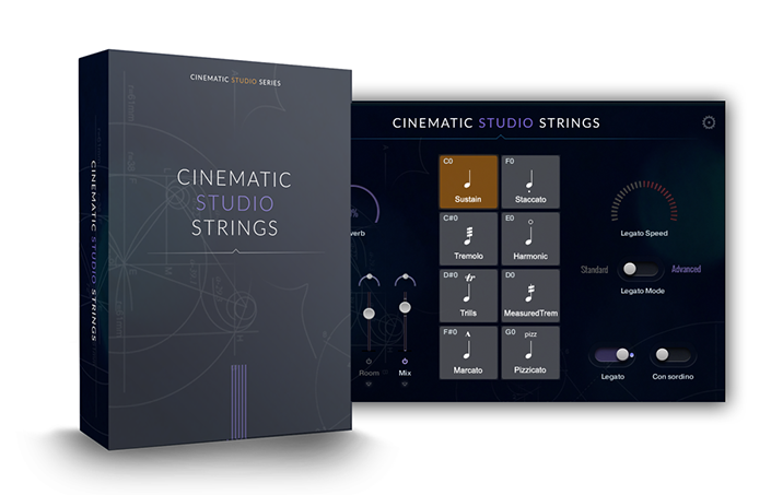 Cinematic Studio Series Cinematic Studio Strings v1.7.1 KONTAKT（仅更新包）