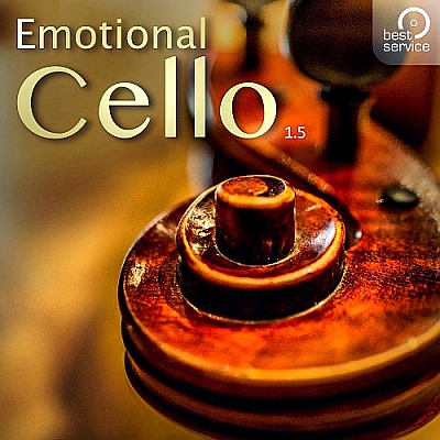 情感独奏大提琴！Best Service – Emotional Cello v1.5 KONTAKT