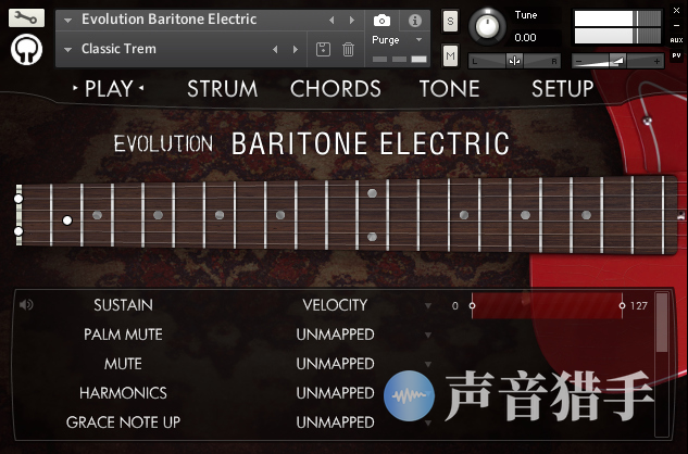 次中音电吉他音色库！Orange Tree Samples Evolution Baritone Electric KONTAKT