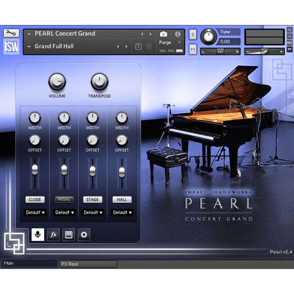 雅马哈C7珍珠大钢琴音色库升级！Impact Soundworks Pearl Concert Grand v2.4.1 Kontakt