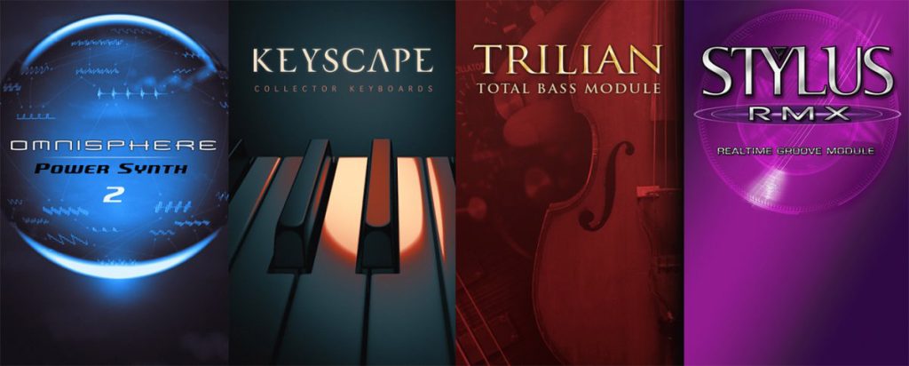 Spectrasonics 四巨头Omnisphere & Keyscape & Trilian & StylusRMX 音色库完整版合集