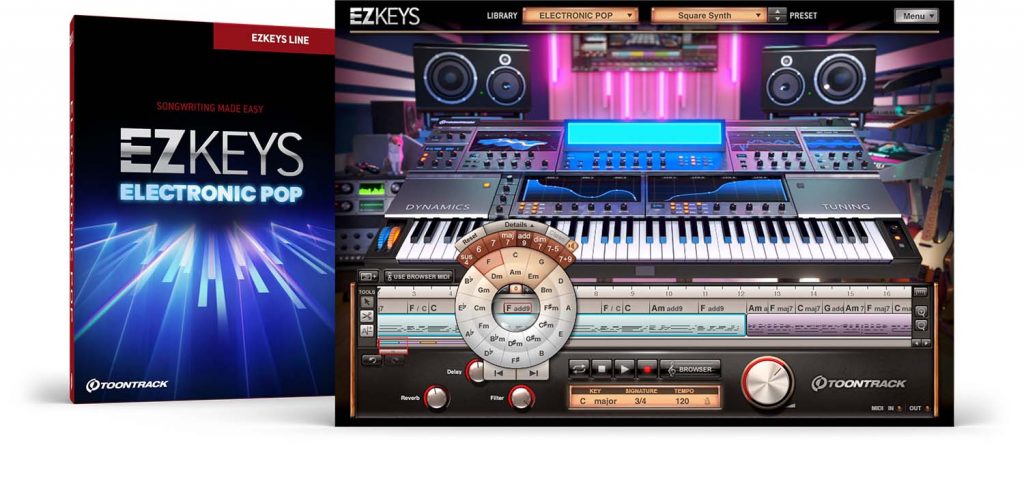 自动钢琴伴奏音色！Toontrack EZkeys v1.3.3 WIN&MAC (含所有扩展音色库+MIDI包)