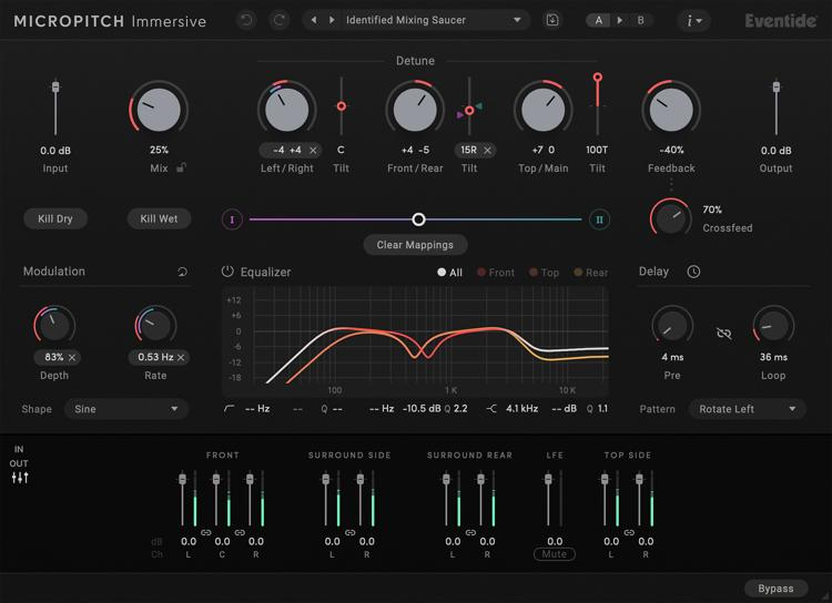 全景声空间感增强插件！Eventide MicroPitch Immersive v1.0.2 WIN版