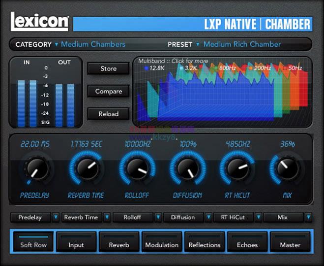 混响 – Harman Audio Lexicon LXP Native Reverb v1.2.2 WIN1111-KK音频资源网