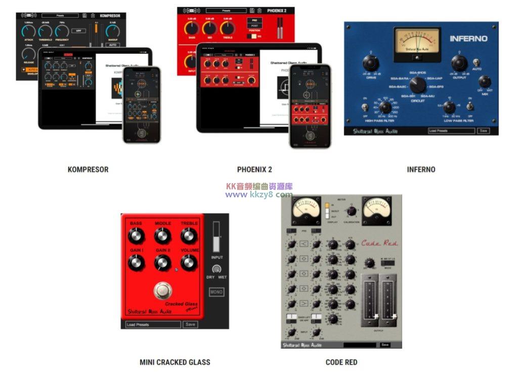 Shattered Glass Audio Plugins Bundle v2023.11 WIN1111-KK音频资源网