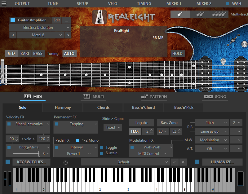 虚拟电吉他手6！MusicLab RealEight 6 v6.1.0.7549 WIN版 -KK音频资源网