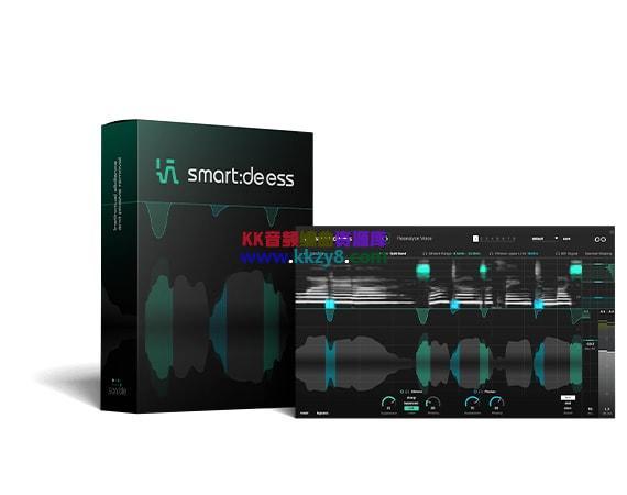 智能人声去齿音效果器！Sonible Smartdeess v1.0.1 MAC/WIN-KK音频资源网